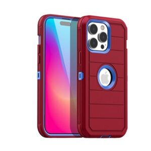 Protective Red Case for iPhone 15 Pro 6.1